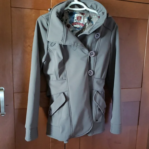 Women's Gray Jacket - Picture 1 of 8